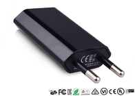 US EU Plug Single Port USB Charger 5V 500MA 600MA 1000MA CE FC UL Certificate