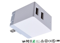 OEM 5V 2.1A Dual Port USB Charger US Plug Adapter Wall Charger Potable Design