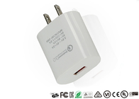 Qualcomm US Plug Quick Charge Adapter Qc3.0 Fast Charging Adaptor Mini Size