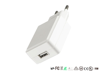 White Color EU Plug Medical Power Adapter 5 Volt 1 ampere For Medical Applicances