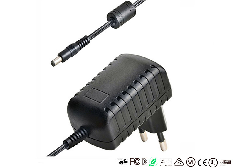 Black Color 100-240V Medical Switching Adaptor 12V 1A Medical Power Adapter